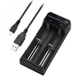 UltraFire 21700 Battery Charger High Current USB Lithium Battery Dual Slot Charger