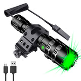 UltraFire UF-1102 Torch USB Charging 5 Mode LED Bright Waterproof Flashligh Set