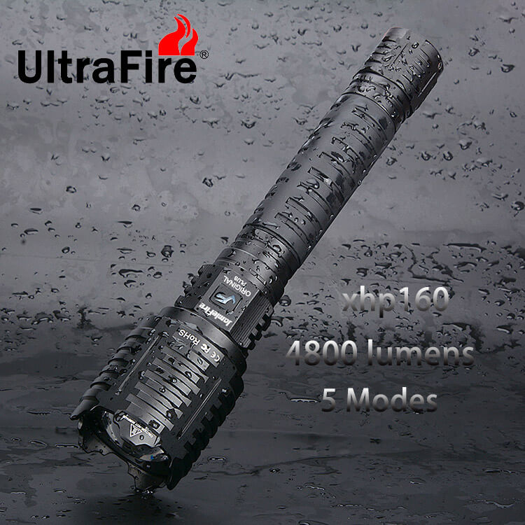 UltraFire XHP160 Type-c USB Flashlight