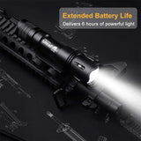 UltraFire® Rail Flashlight Outdoor  LED Lighting Glare Tactical Flashlight Spotlight Set