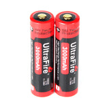 UltraFire BRC 18650 3.7V 3000mAh Rechargeable Lithium Battery （2PCS）