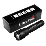 UltraFire 502UV Flashligh Super Power Ultraviolet 395nm UV LED Flashligh