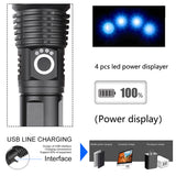 UltraFire UF-P63 XHP50 USB Charging Dimming Flashlight