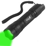 UltraFire WF-501G CREE XP-E2 Stepless Dimming Green Light Focusing LED Flashlight Waterproof